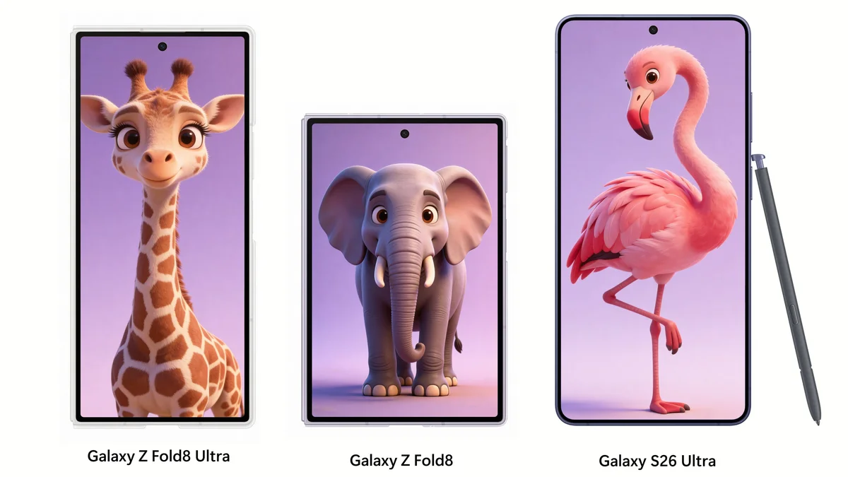 Samsung анонсировала редизайн серии Galaxy Z и запустила тизерную кампанию для Galaxy Z Fold 8 картинка Смартфон Samsung Galaxy Z Fold 8 и версия Ultra | DGL.RU