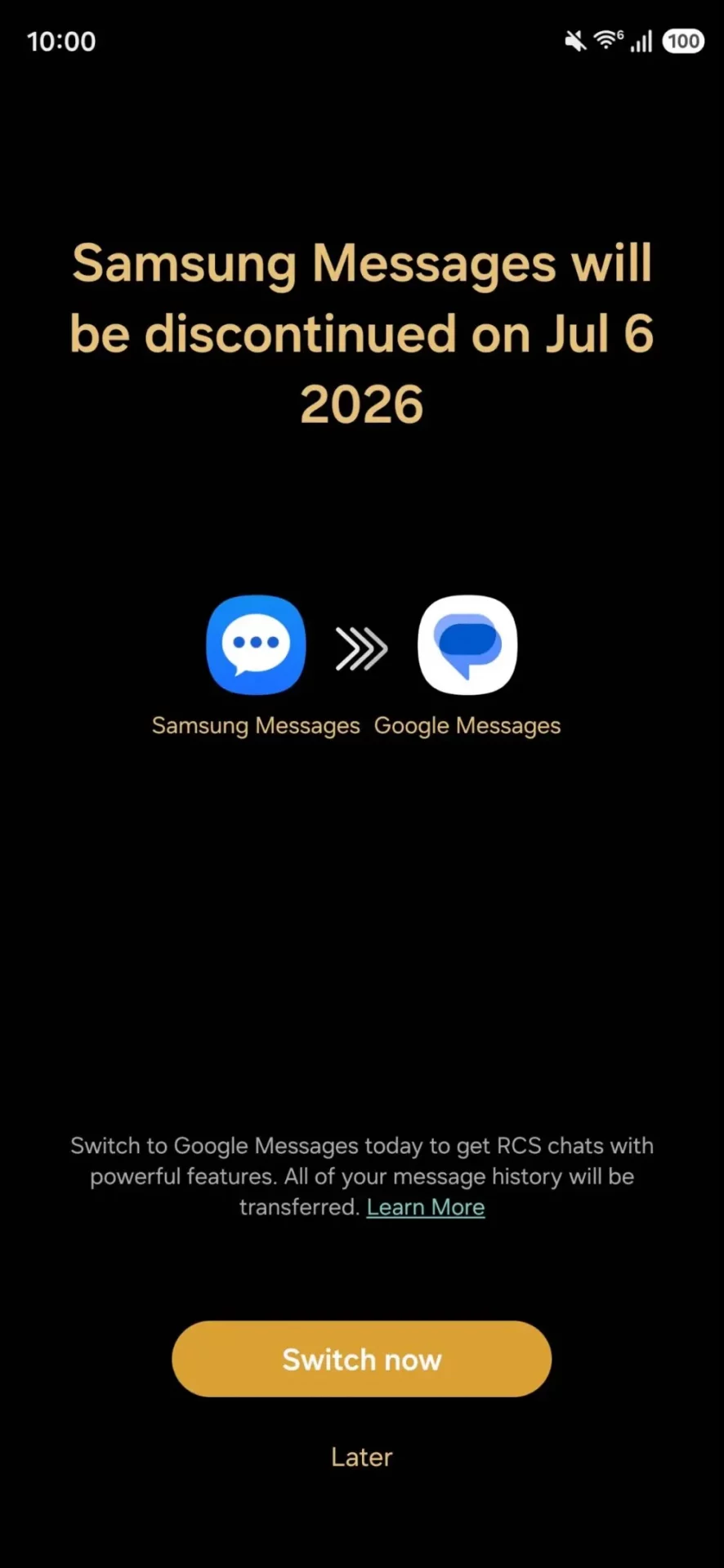 Дата закрытия Samsung Messages известна, и это произойдет в ближайшие дни картинка Дата закрытия Samsung Messages теперь известна, и это произойдет в ближайшие дни