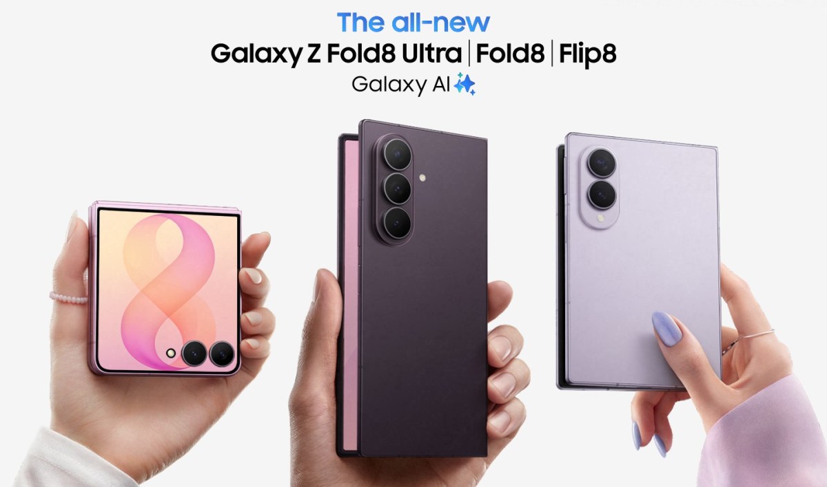 Samsung представила складные смартфоны линейки Galaxy Z Fold8, Z Flip8 и смарт-часы нового поколения картинка Смартфон Samsung Galaxy Z Fold8: анонс и цены | DGL.RU