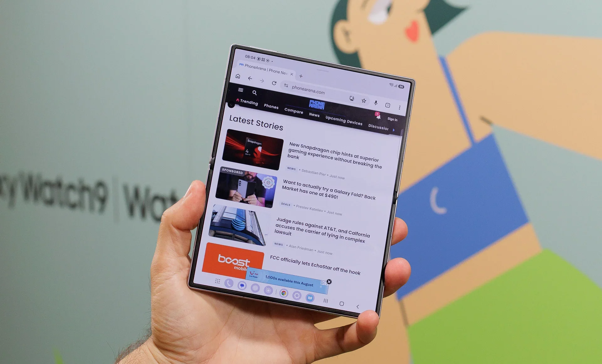 Складной Galaxy Z Fold 8: цены и новые тесты | DGL.RU