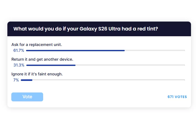 Скрытый дефект Galaxy S26 Ultra: инновационный экран преподнес владельцам неприятный сюрприз картинка Фанаты Galaxy S26 Ultra немедленно вернули бы телефон, если бы это произошло