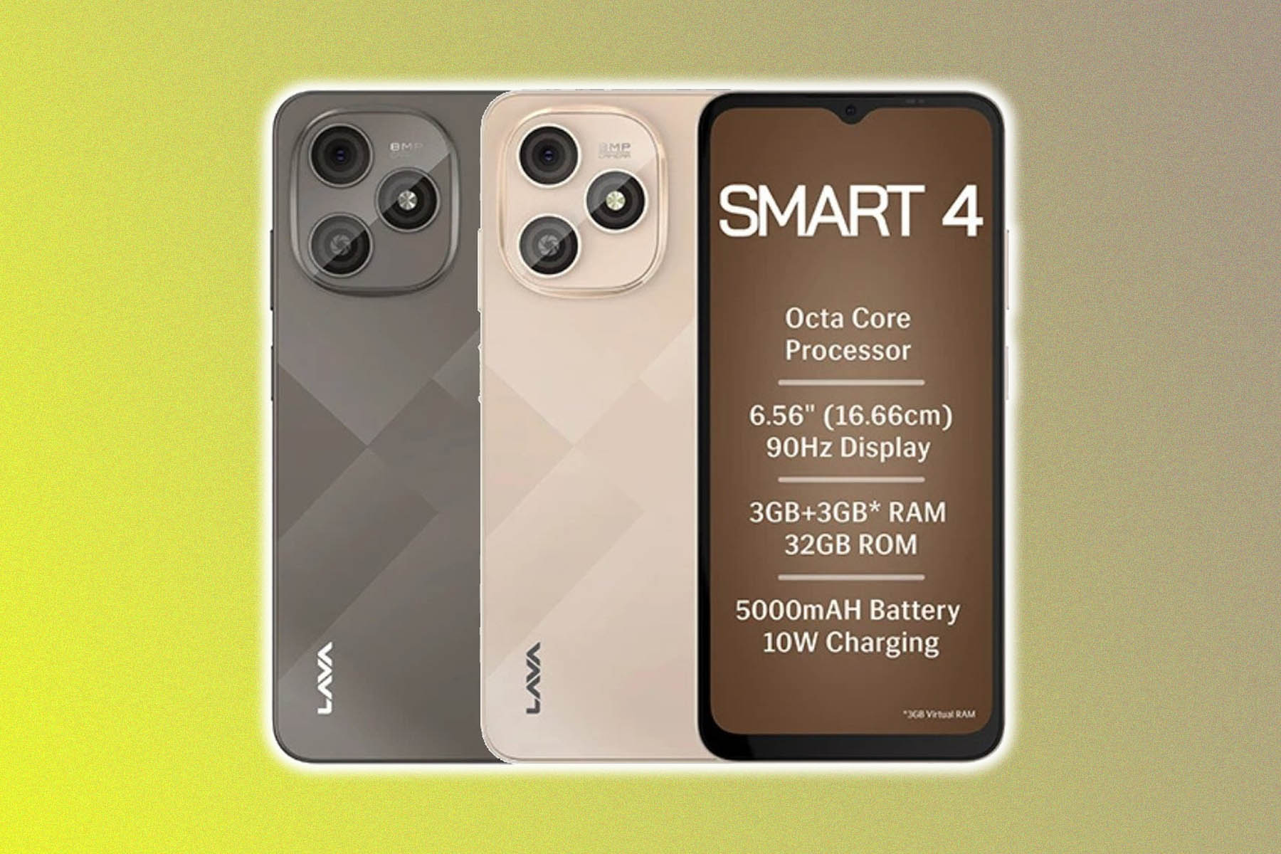 Анонсирован базовый смартфон Lava Smart 4