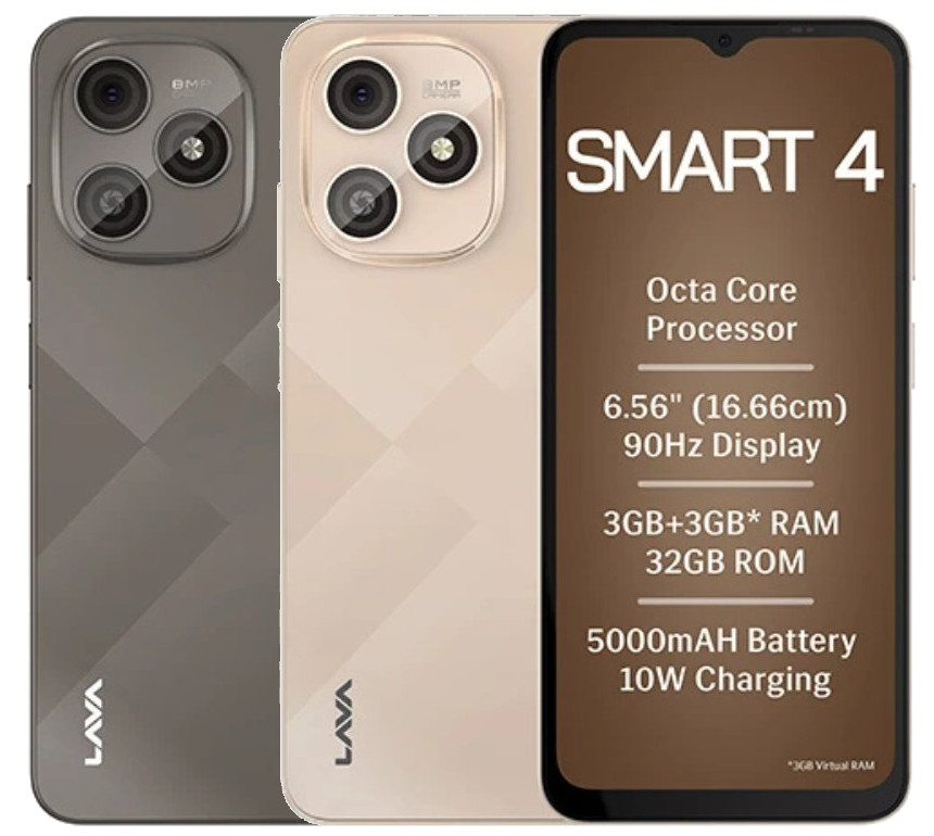 Анонсирован базовый смартфон Lava Smart 4 картинка Технические характеристики Lava Smart 4 | DGL.RU