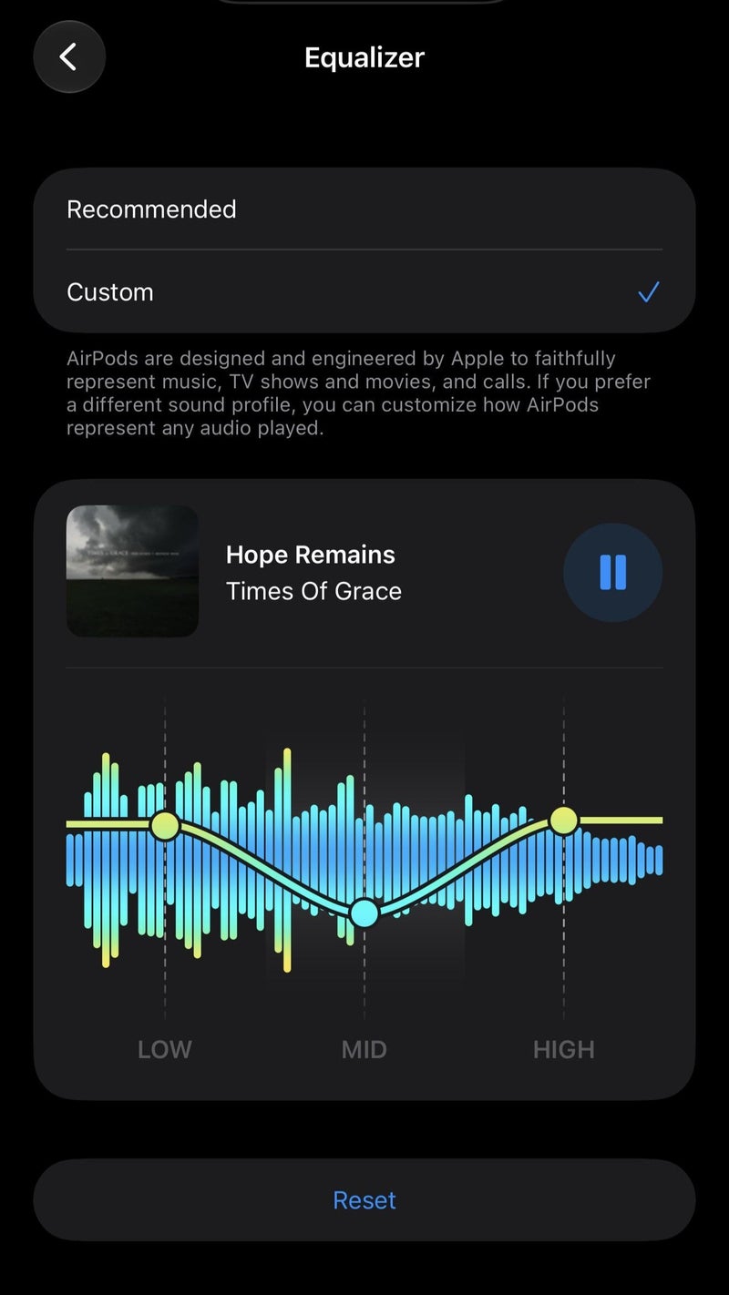 Apple выпустила бета-прошивку 9A5336b для AirPods с эквалайзером картинка Прошивка Apple AirPods Pro 2 с эквалайзером | DGL.RU