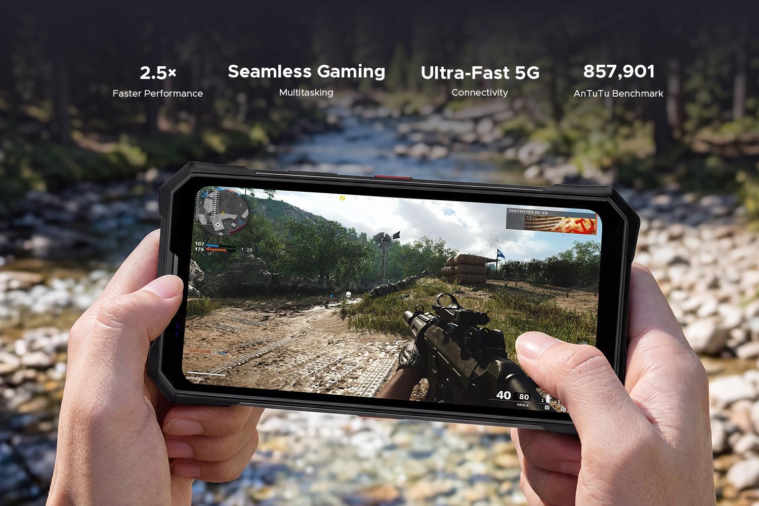 Doogee представила защищенные смартфоны серии V50 с камерой ночного видения и ИИ-ассистентом картинка Смартфон Doogee V50 Pro получил два дисплея | DGL.RU