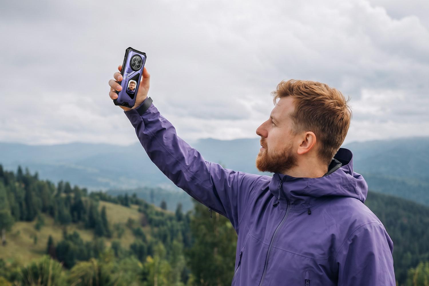 Doogee представила защищенные смартфоны серии V50 с камерой ночного видения и ИИ-ассистентом картинка Смартфон Doogee V50 Pro получил два дисплея | DGL.RU