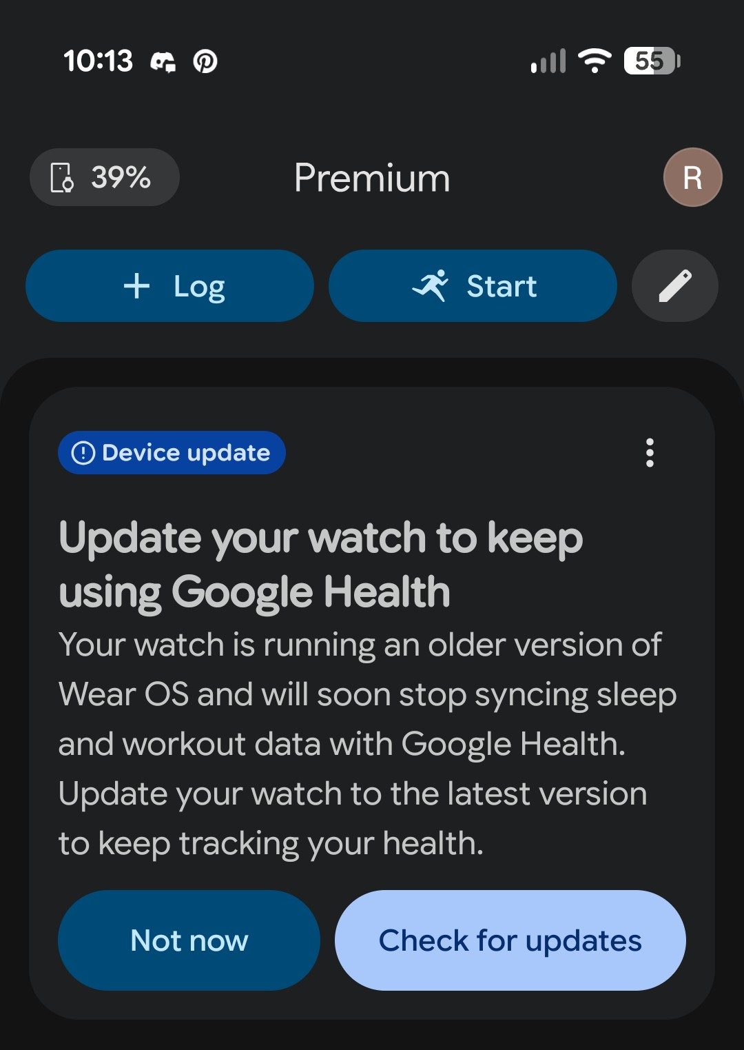 Google исправила сбой с системным предупреждением в Pixel Watch первого поколения картинка Google исправила системный сбой в Pixel Watch | DGL.RU