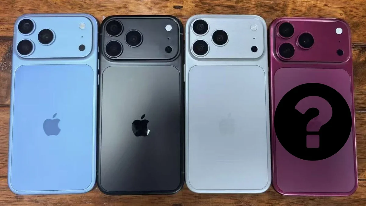 Наконец-то мы узнали настоящий цвет «тёмно-вишнёвый» для iPhone 18 Pro
