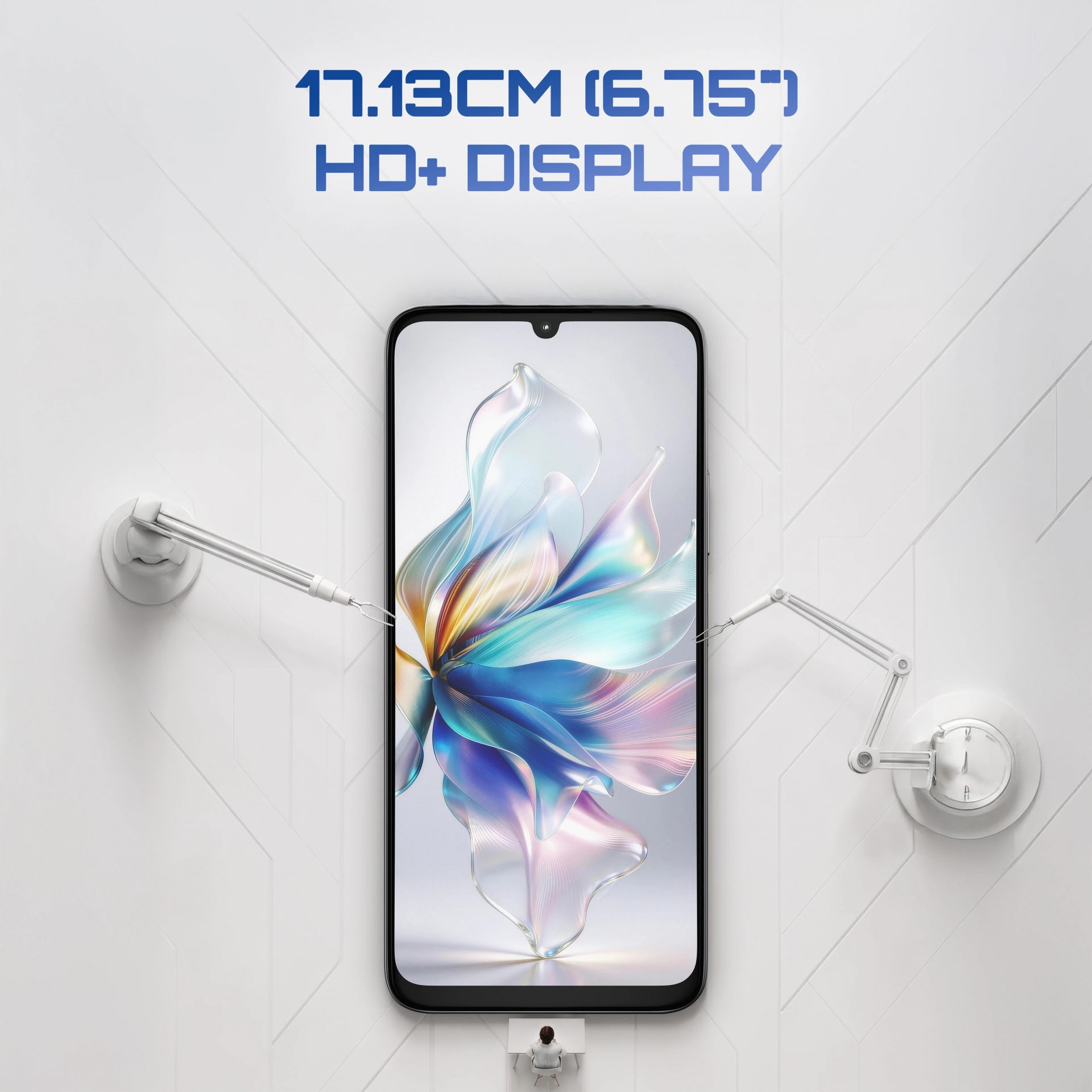 Lava Virat V1 Pro 5G: бюджетный смартфон с экраном 120 Гц и аккумулятором на 6000 мАч картинка Lava Virat V1 Pro 5G: экран 120 Гц и 6000 мАч | DGL.RU