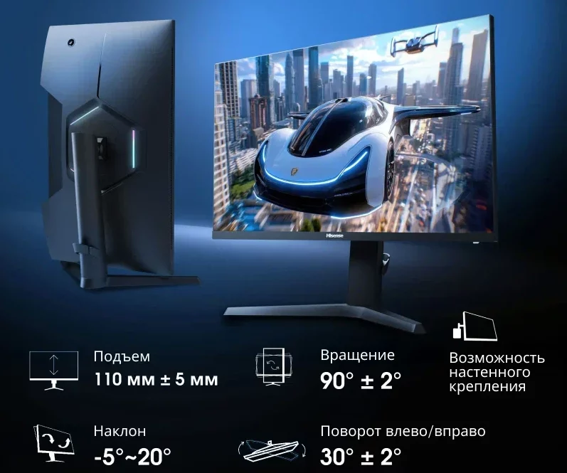 Монитор Hisense 27G6Q PRO: честные 320 Гц | DGL.RU