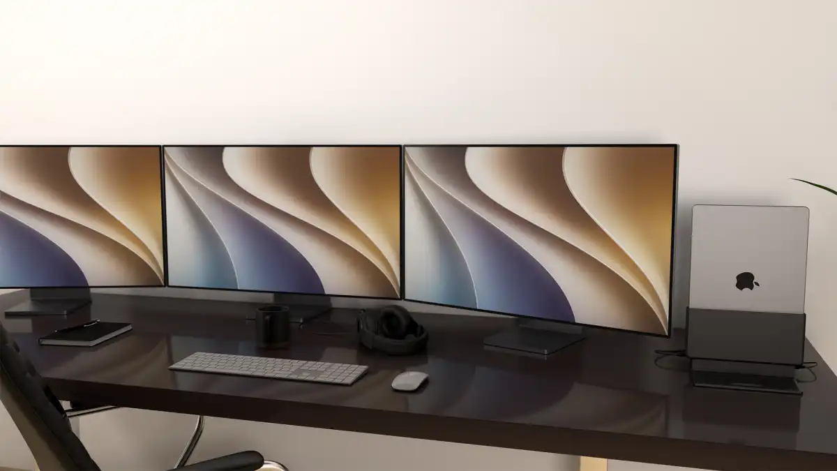 Обзор Brydge ProDock Trio: вертикальная док-станция для MacBook с поддержкой Thunderbolt 5 картинка Док-станция Brydge ProDock Trio: полный обзор | DGL.RU