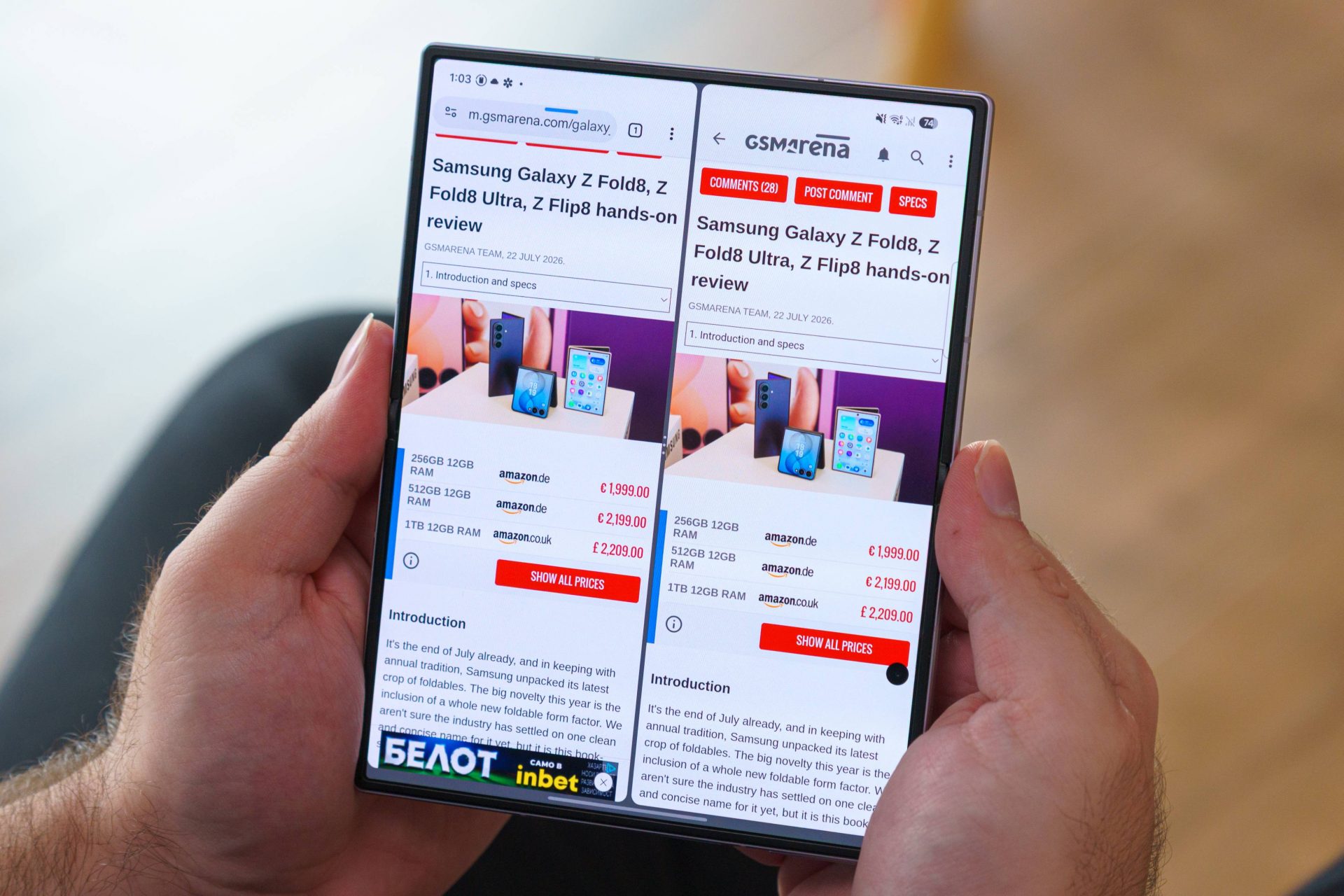 Обзор Samsung Galaxy Z Fold8: тонкий складной флагман нового формата картинка Обзор Samsung Galaxy Z Fold8: тонкий флагман | DGL.RU