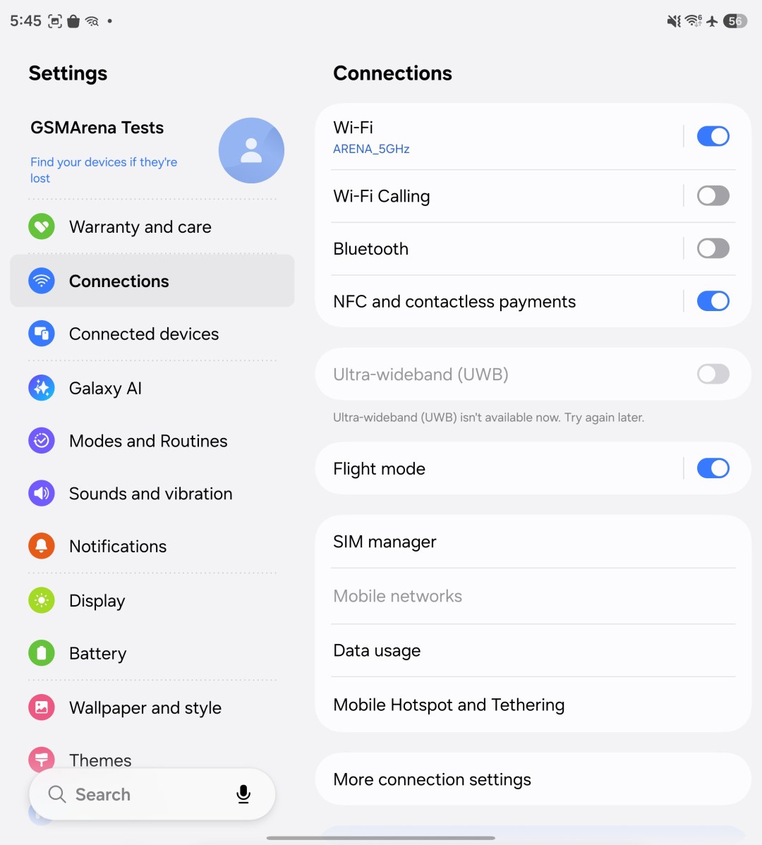Обзор Samsung Galaxy Z Fold8 Ultra: характеристики, экран, автономность и быстрая зарядка картинка Характеристики Samsung Galaxy Z Fold8 Ultra | DGL.RU