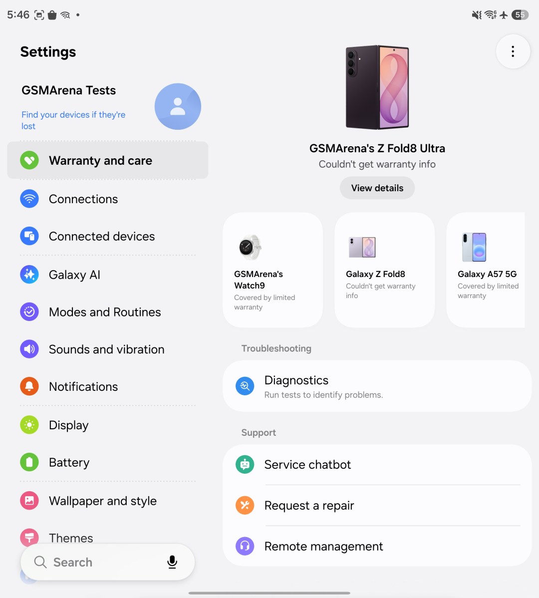 Обзор Samsung Galaxy Z Fold8 Ultra: характеристики, экран, автономность и быстрая зарядка картинка Характеристики Samsung Galaxy Z Fold8 Ultra | DGL.RU