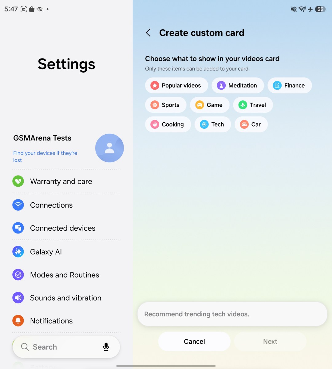 Обзор Samsung Galaxy Z Fold8 Ultra: характеристики, экран, автономность и быстрая зарядка картинка Характеристики Samsung Galaxy Z Fold8 Ultra | DGL.RU