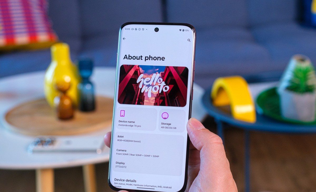 Обзор смартфона Motorola Edge 70 Pro: характеристики и комплектация картинка Характеристики модели Motorola Edge 70 Pro | DGL.RU