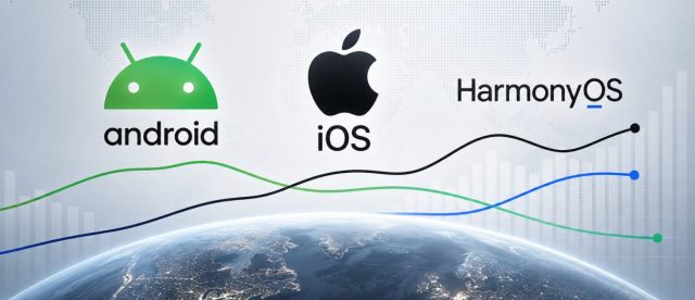 Вот как ОС Android, iOS и Harmony OS оцениваются в мире