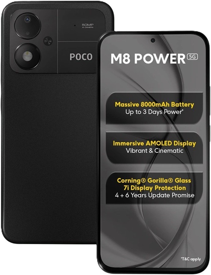 Запредельная автономность: Poco M8 Power раскрыл карты перед анонсом картинка Запредельная автономность: Poco M8 Power раскрыл карты перед анонсом