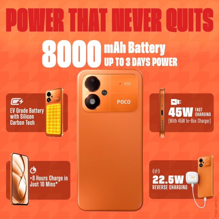 Запредельная автономность: Poco M8 Power раскрыл карты перед анонсом картинка Запредельная автономность: Poco M8 Power раскрыл карты перед анонсом