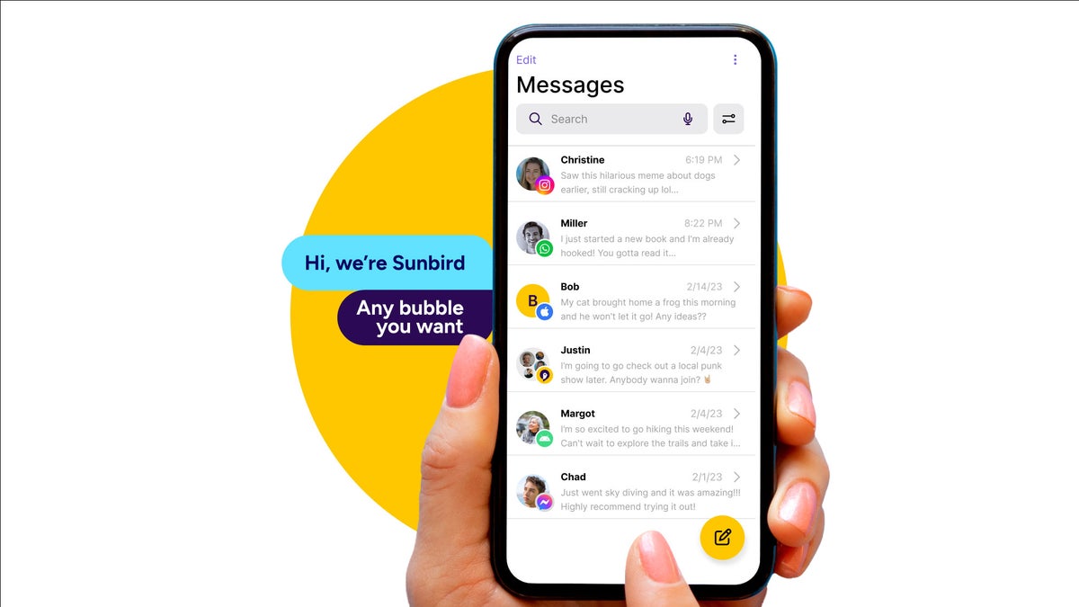Приложение Sunbird вернулось в Google Play для отправки сообщений в iMessage с Android картинка Sunbird вернулся в Google Play с iMessage | DGL.RU