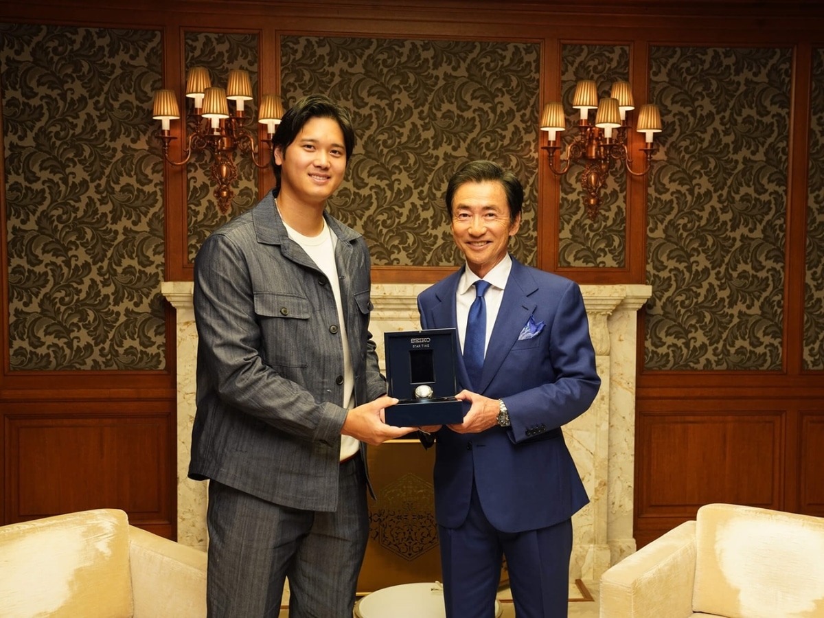 Часы Shohei Ohtani от Seiko, выпущенные в единственном экземпляре, могут отсчитывать один миллион часов картинка Часы Star Time Shohei Ohtani от Seiko, выпущенные в единственном экземпляре, могут отсчитывать один миллион часов