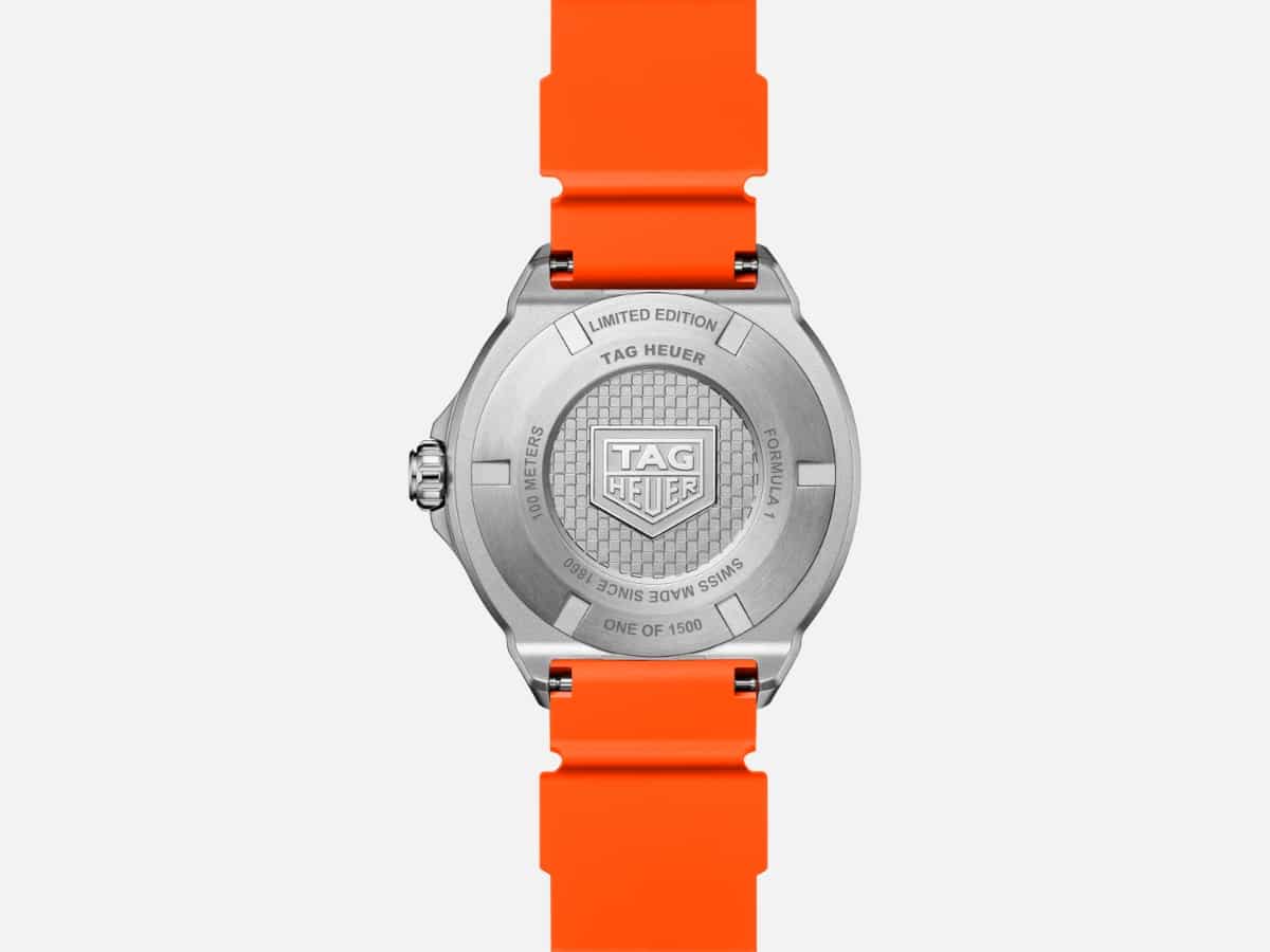 Часы TAG Heuer Drops Bright Orange F1 Solargraph для заключительного этапа Гран-при Нидерландов картинка Часы TAG Heuer Drops Bright Orange F1 Solargraph для заключительного этапа Гран-при Нидерландов