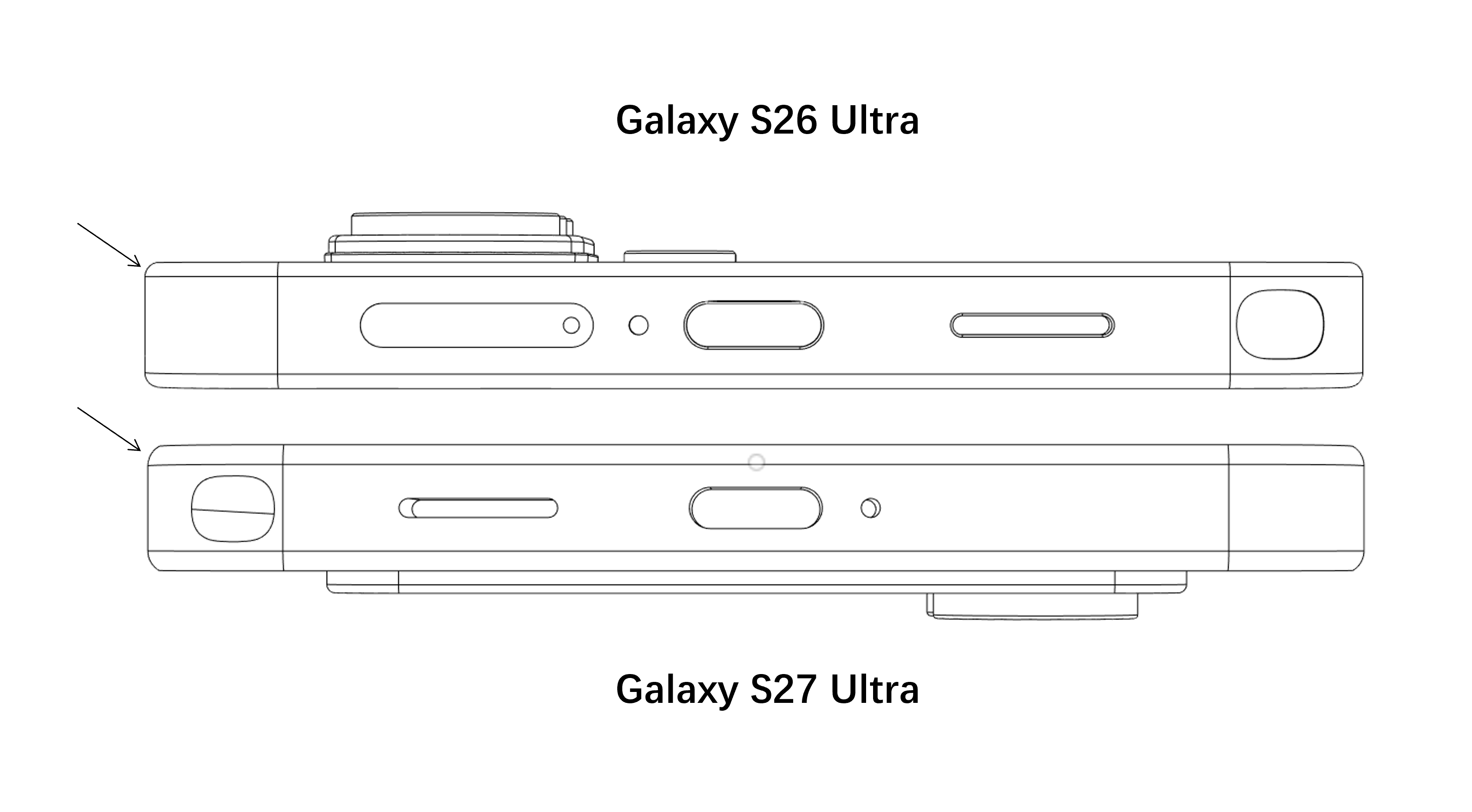 Дизайн флагманов Samsung Galaxy S27 Ultra | DGL.RU