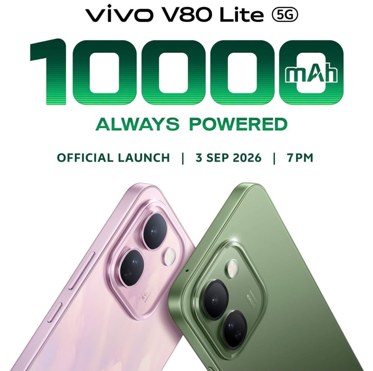 vivo V80 Lite с аккумулятором емкостью 10 000 мАч дебютирует 3 сентября картинка vivo V80 Lite с аккумулятором емкостью 10 000 мАч дебютирует 3 сентября
