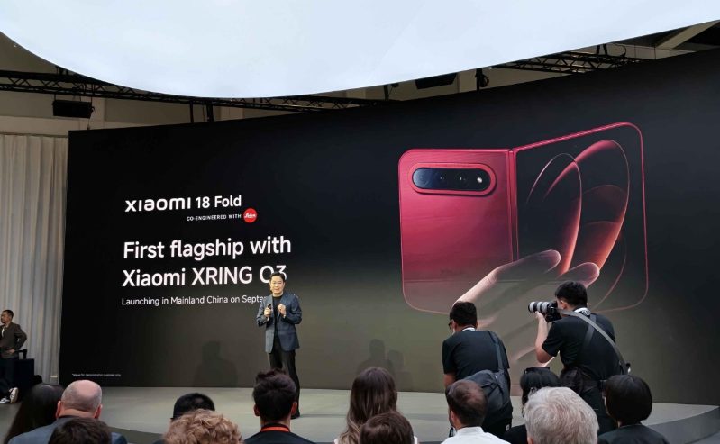 Xiaomi 18 Fold представлен на выставке IFA 2026