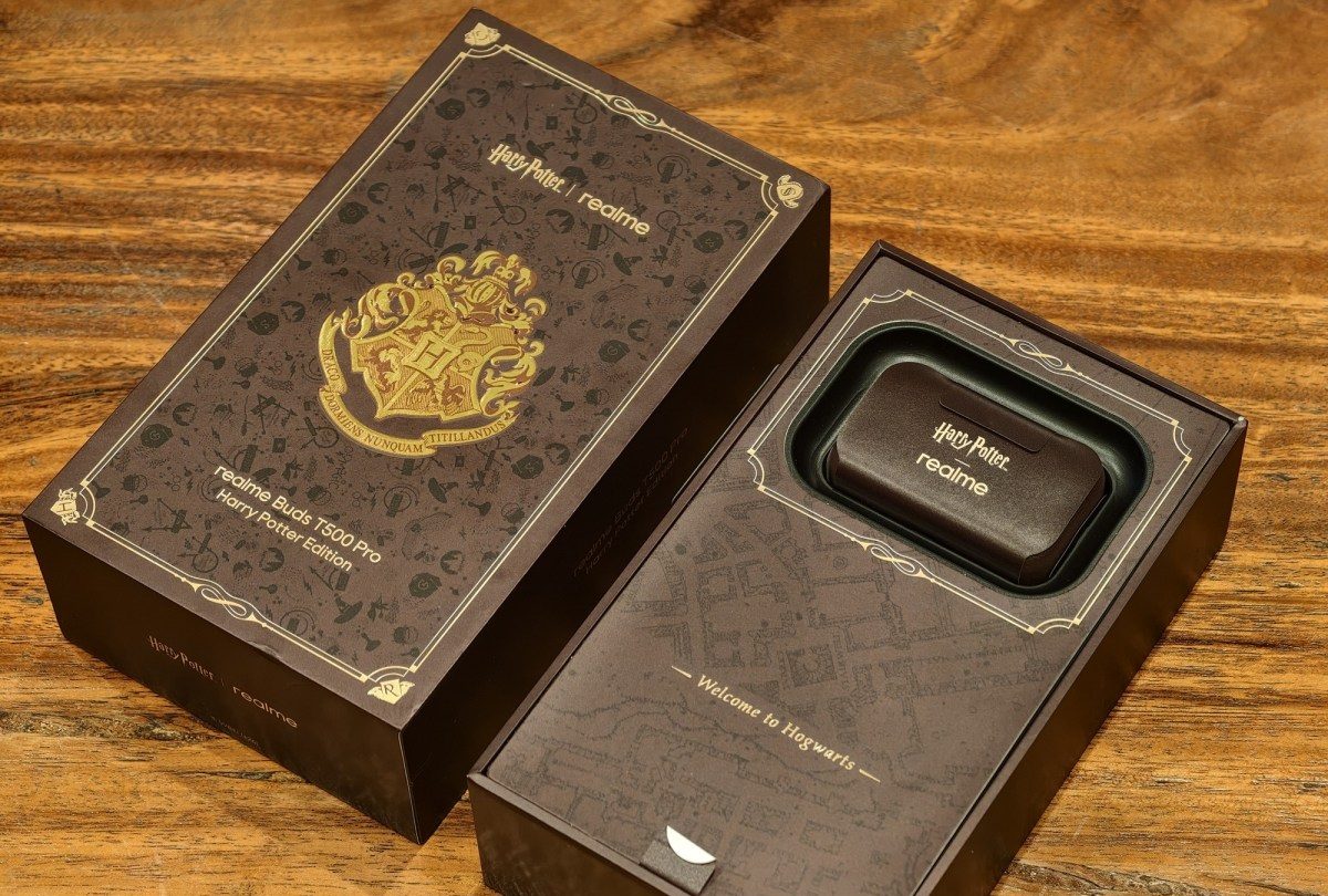 Беспроводные наушники Realme Buds T500 Pro Harry Potter Edition: комплектация и особенности специальной серии картинка Наушники Realme Buds T500 Pro Harry Potter | DGL.RU