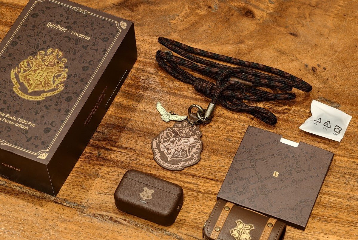 Беспроводные наушники Realme Buds T500 Pro Harry Potter Edition: комплектация и особенности специальной серии картинка Наушники Realme Buds T500 Pro Harry Potter | DGL.RU