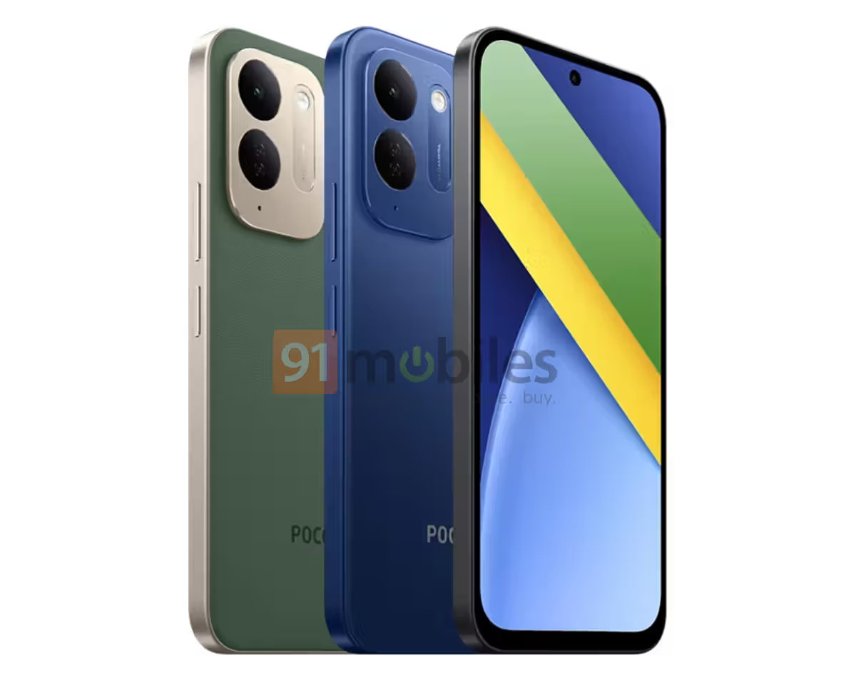 Бюджетный смартфон Poco C95 Pro 4G: утекли характеристики и изображения картинка Poco C95 Pro 4G: характеристики и рендеры | DGL.RU