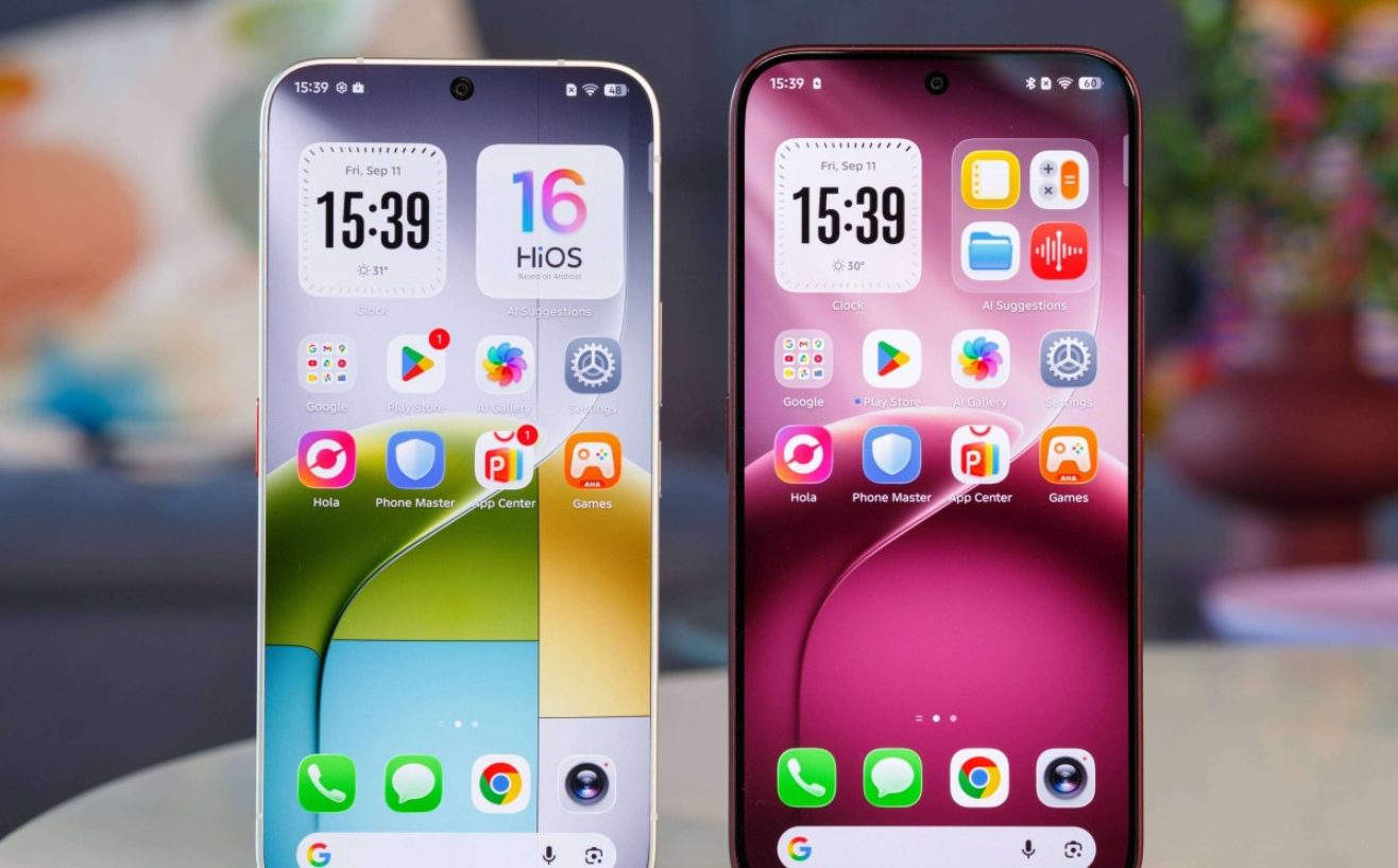 еще один взгляд на концептуальный телефон Camon Slim без рамки от Tecno
