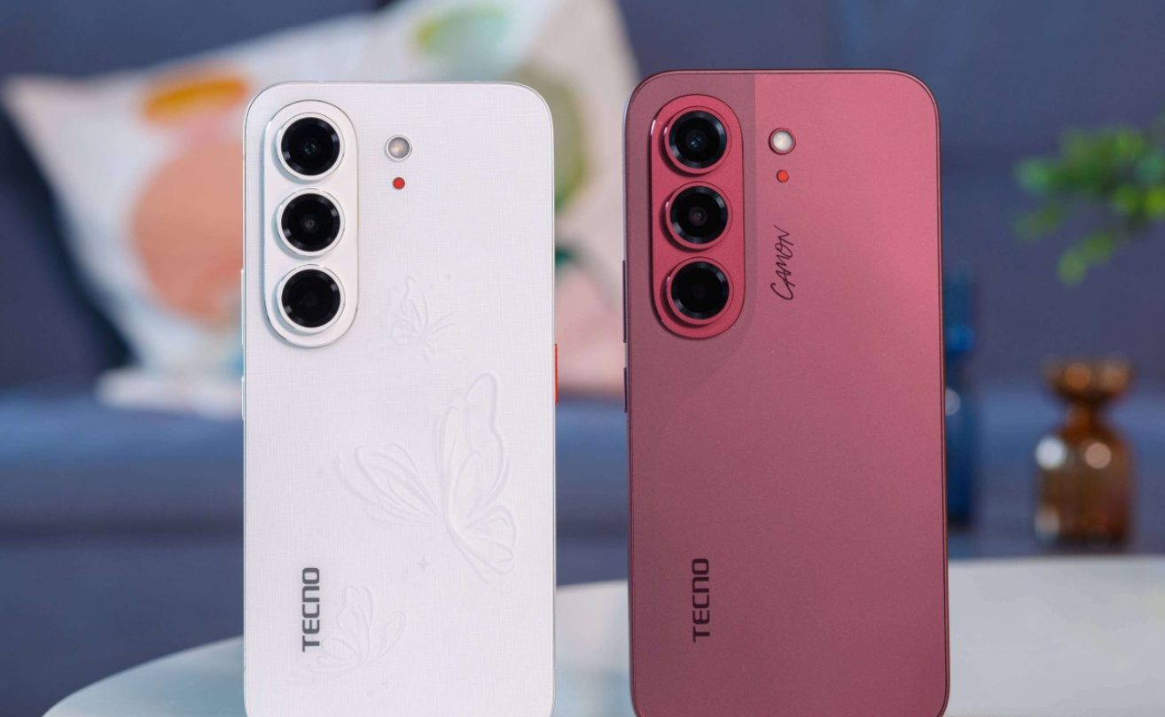 еще один взгляд на концептуальный телефон Camon Slim без рамки от Tecno