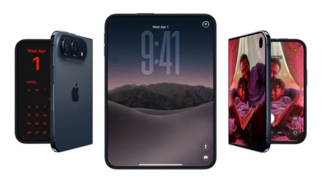 Глава Apple Джон Тернус продемонстрировал складной смартфон iPhone Duo Джон Тернус показал складной Apple iPhone Duo | DGL.RU