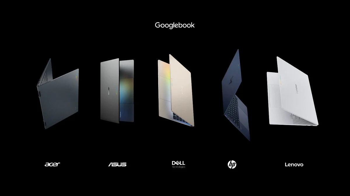 Google анонсировала линейку ноутбуков Googlebook на базе Android