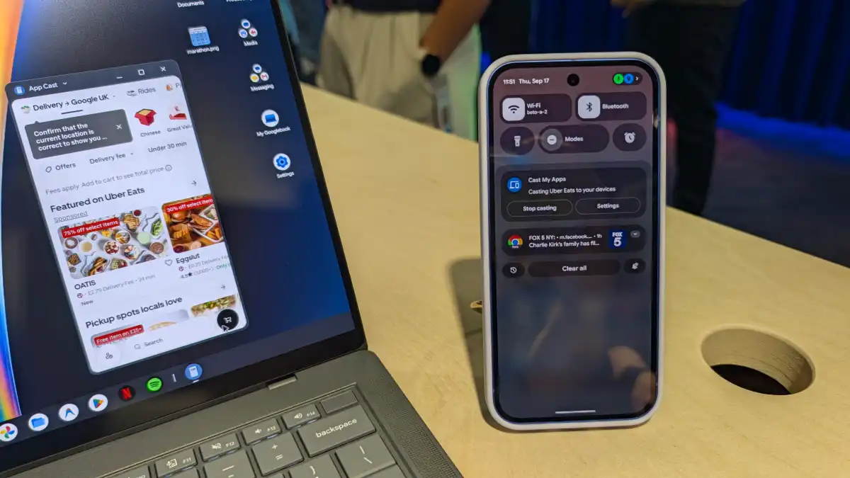 Googlebook, Acer и Lenovo: Android-ноутбуки атакуют картинка Фишки Googlebook: Continue On, Files и Cast My Apps