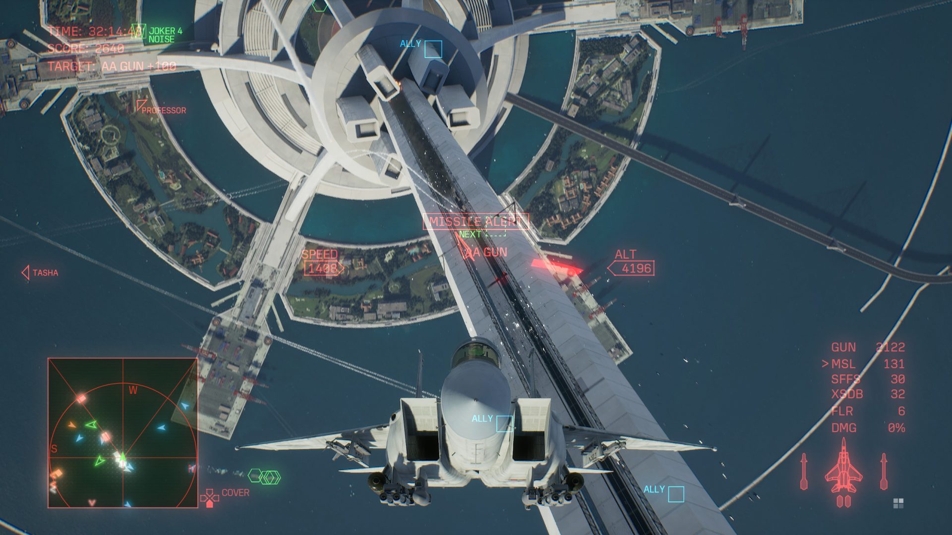 Обзор Ace Combat 8 - воплотить в жизнь фантазию о Top Gun картинка Игра Ace Combat 8: Wings of Theve — полный обзор | DGL.RU
