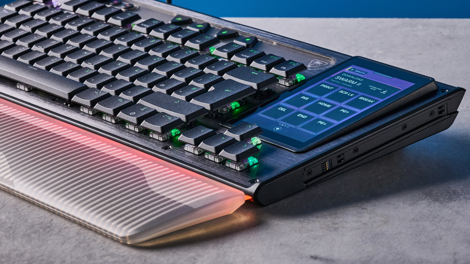 Обзор Turtle Beach KB7 TKL - 8000 Гц и огромный сенсорный экран картинка Игровая клавиатура Turtle Beach KB7 TKL — тест | DGL.RU