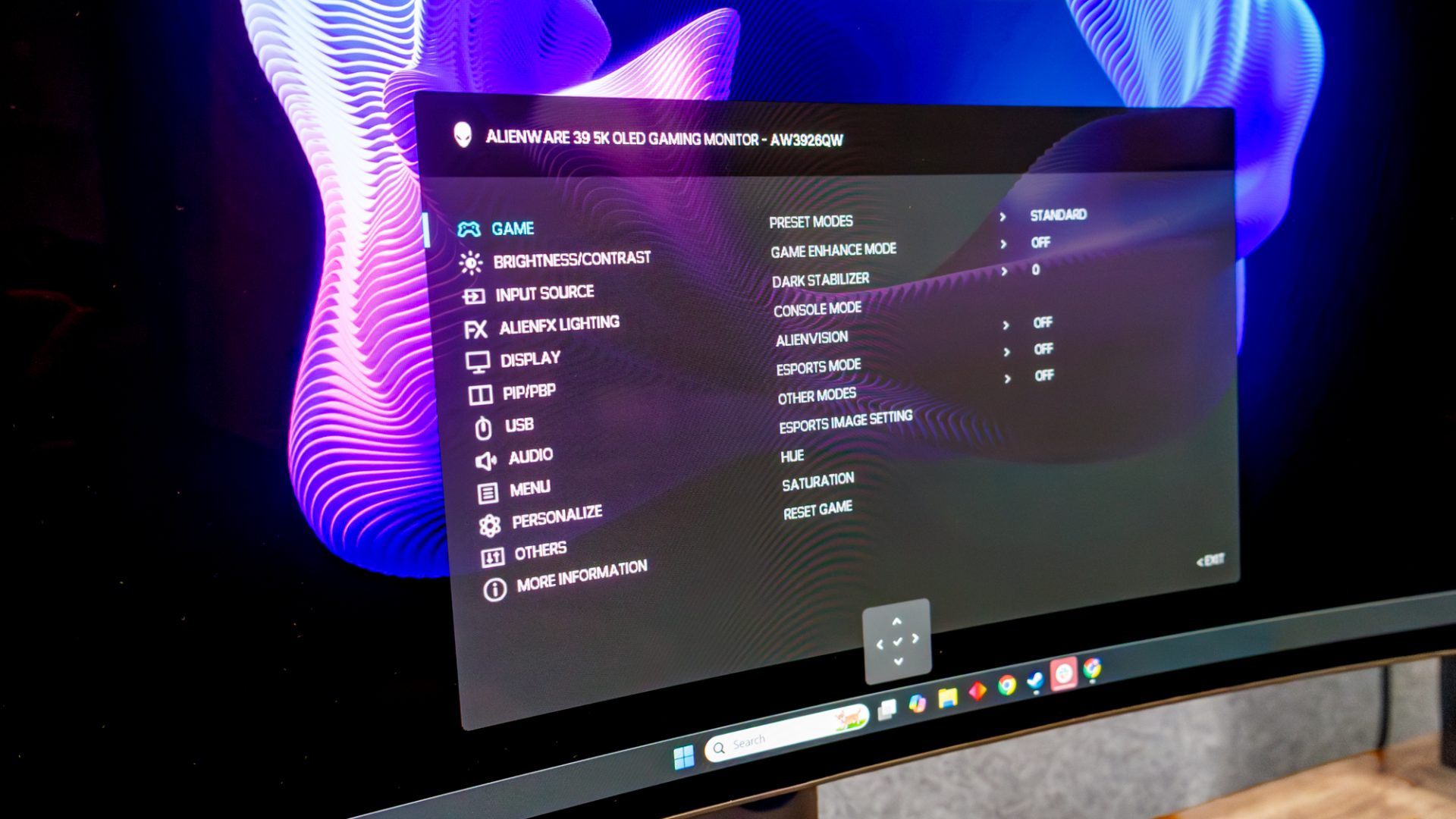 Игровой OLED-монитор Alienware AW3926QW: 39 дюймов и разрешение 5K картинка Обзор 5K-монитора Alienware AW3926QW: тесты | DGL.RU