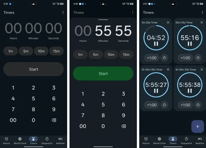 Обновление Google Clock улучшает интерфейс таймера картинка Google Clock 9.1: новый интерфейс таймеров | DGL.RU