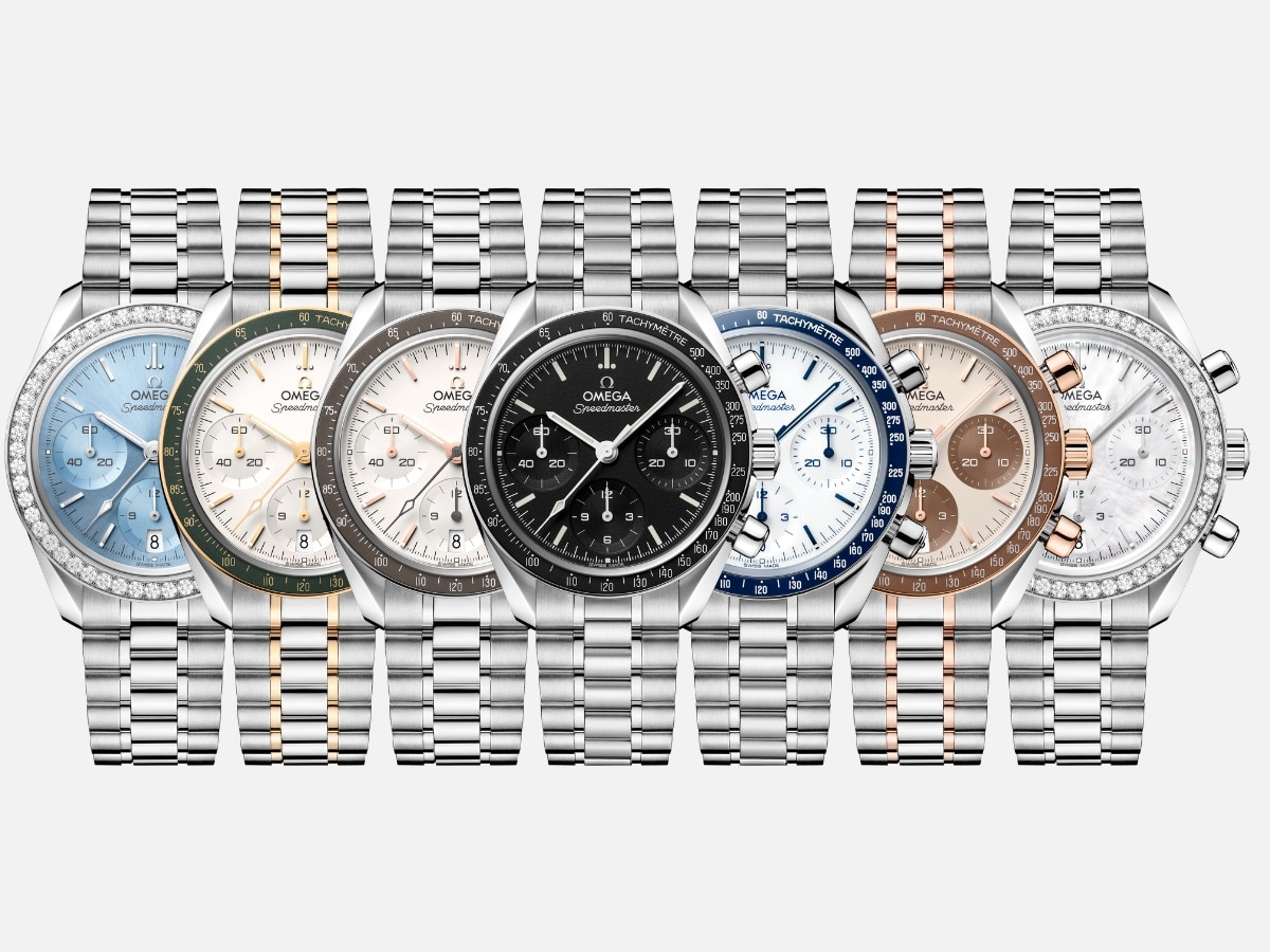 Omega обновила линейку хронографов Speedmaster 38 мм семью новыми моделями