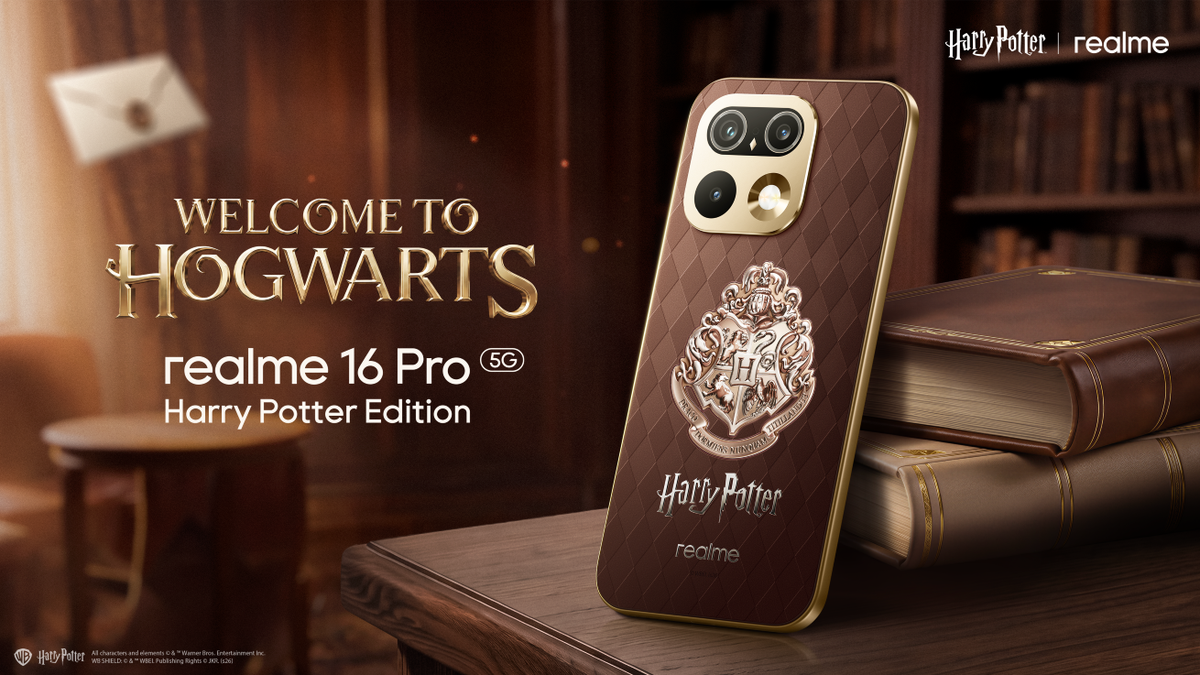 Представлен Realme 16 Pro Harry Potter Edition с уникальным интерфейсом