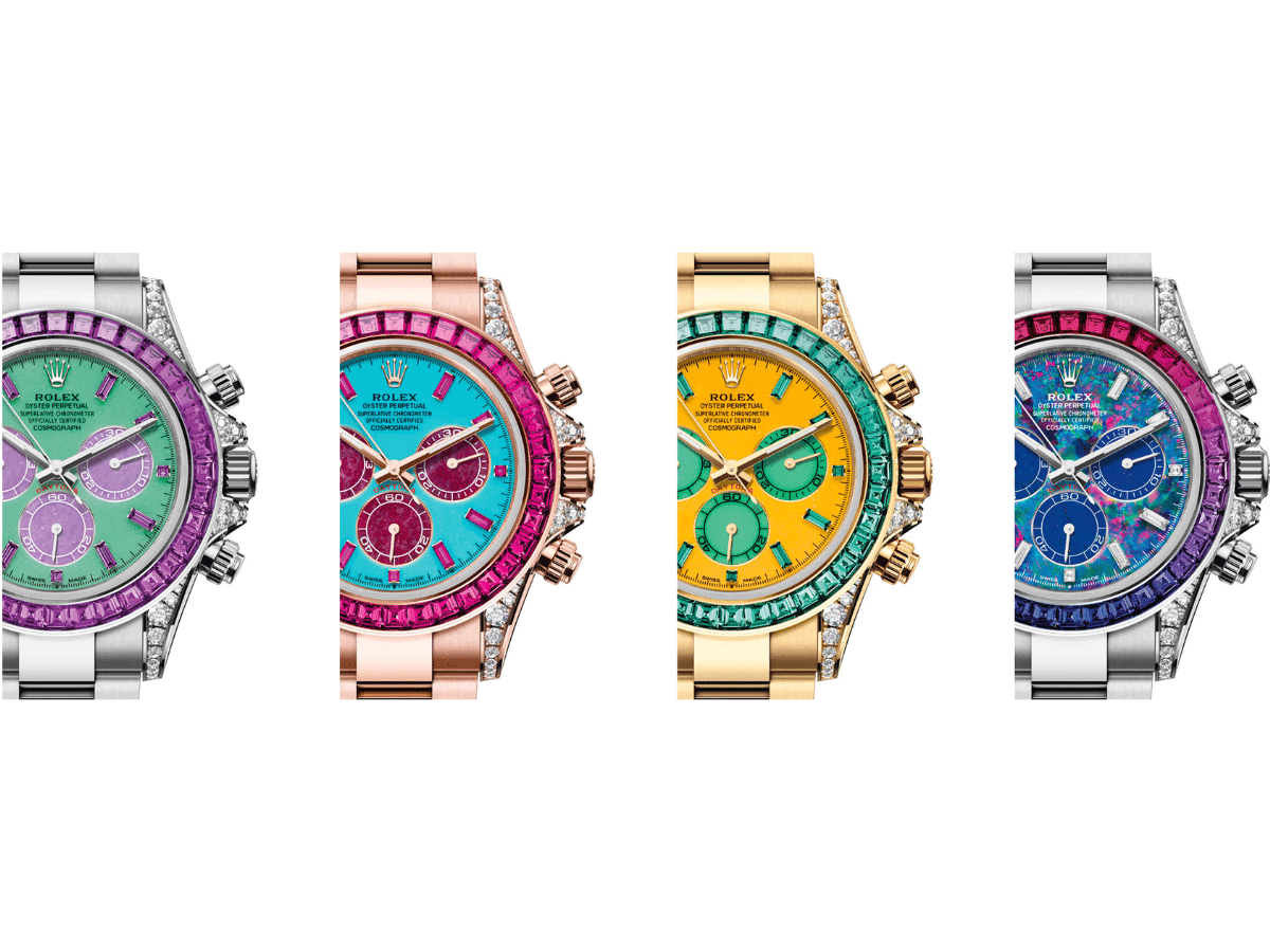 Rolex выставляет на аукцион четыре Dayton в единственном экземпляре, украшенных драгоценными камнями картинка Rolex выставляет на аукцион четыре Dayton в единственном экземпляре, украшенных драгоценными камнями