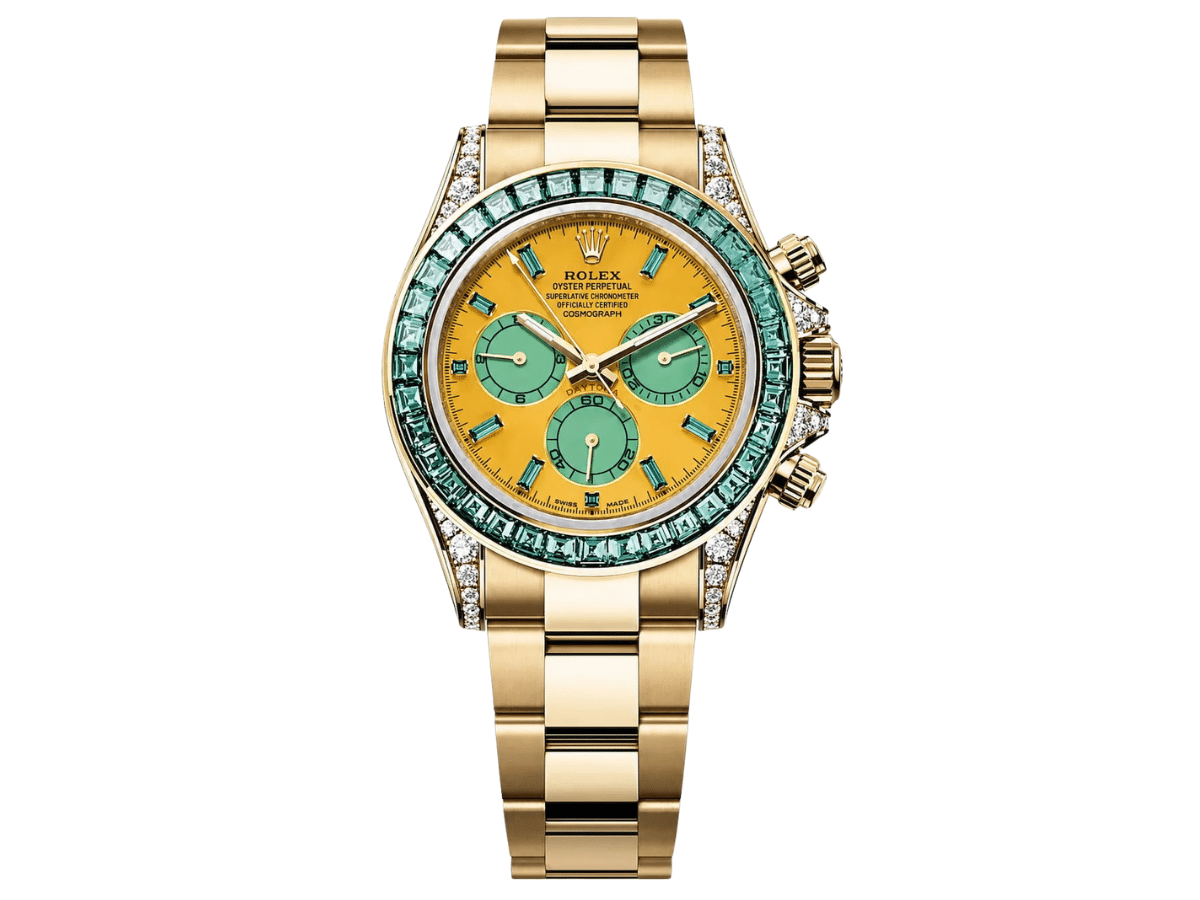 Rolex выставляет на аукцион четыре Dayton в единственном экземпляре, украшенных драгоценными камнями картинка Rolex выставляет на аукцион четыре Dayton в единственном экземпляре, украшенных драгоценными камнями