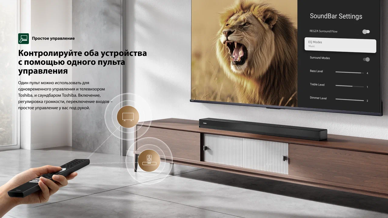 Саундбар Toshiba M510WR: обзор 5.1 системы | DGL.RU