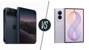 Apple iPhone Duo против Samsung Galaxy Z Fold8: главные отличия