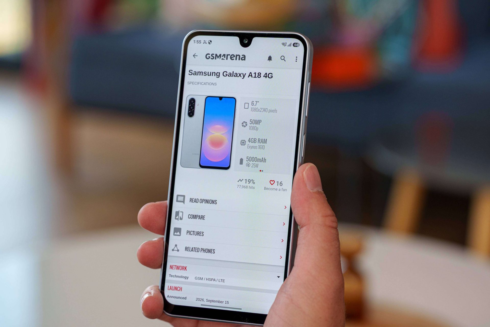 Смартфон Samsung Galaxy A18: первые впечатления и ключевые характеристики картинка Смартфон Samsung Galaxy A18: характеристики | DGL.RU