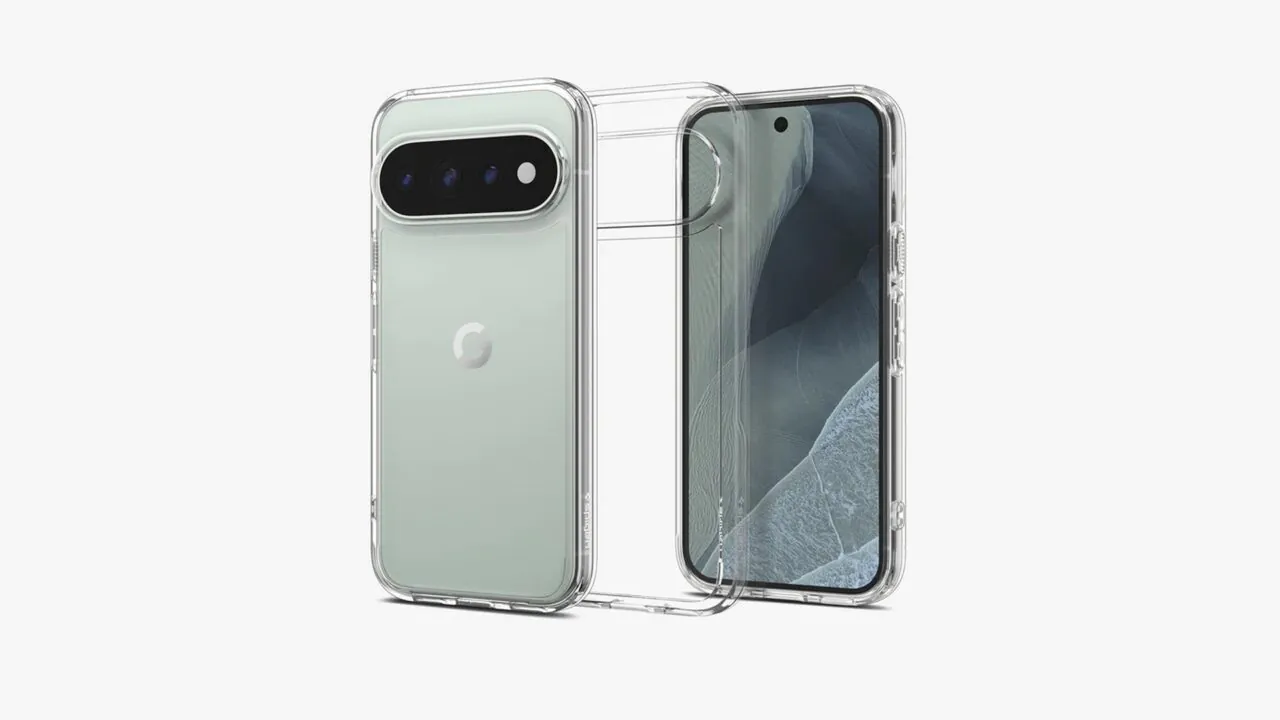 Чехлы для Pixel 11: полный гид по защите нового флагмана Google картинка Spigen Ultra Hybrid MagFit: прозрачный и доступный