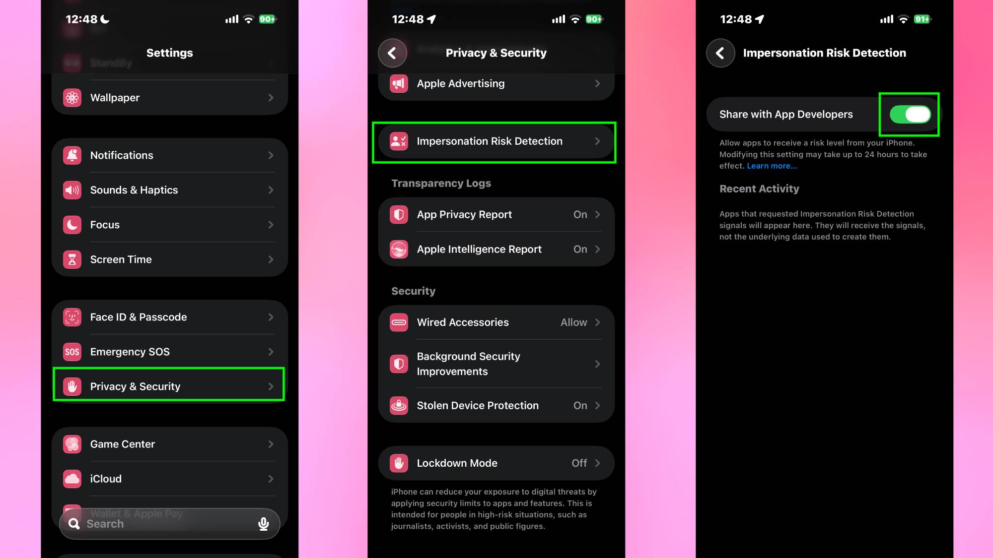 В iOS 27 появилась функция Impersonation Risk Detection для защиты от мошенников картинка Защита Impersonation Risk Detection в iOS 27 | DGL.RU